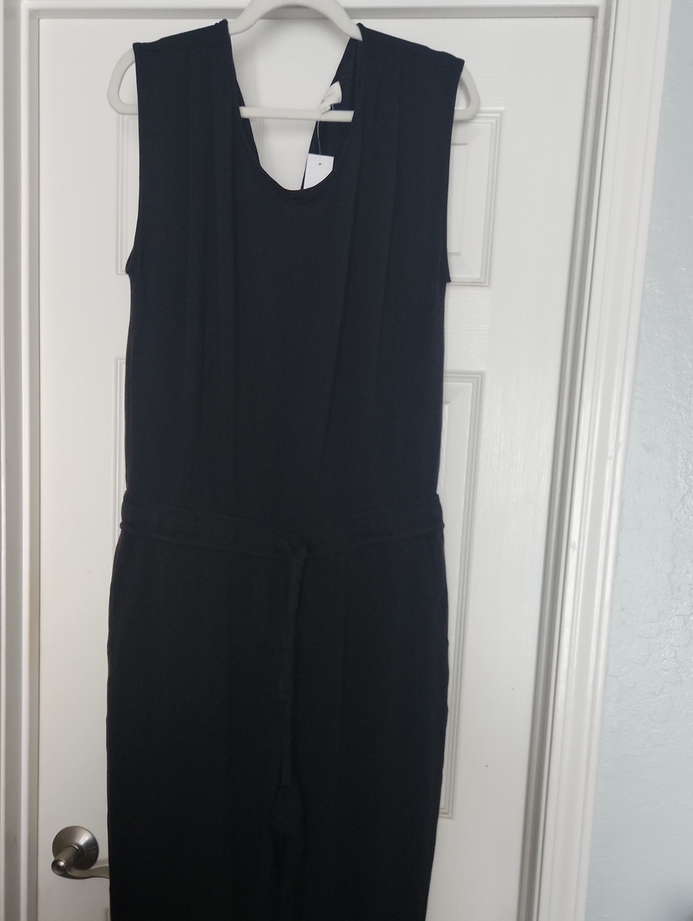 Lou & Grey Black Sleeveless Jumpsuit